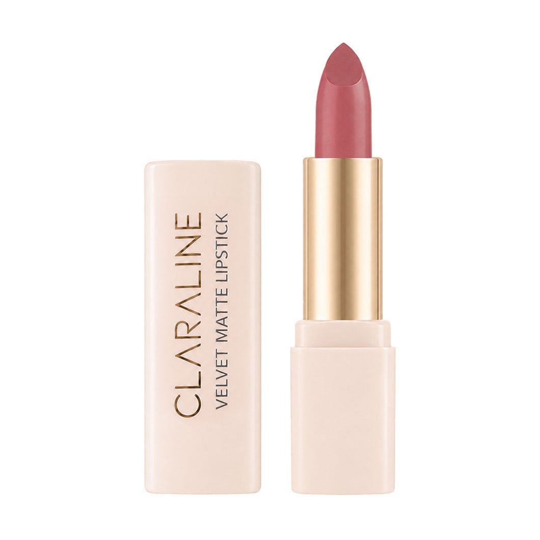 Матова помада для губ CLARAline Velvet Matte Lipstick, VM357 Soft Peach, 4.5 г